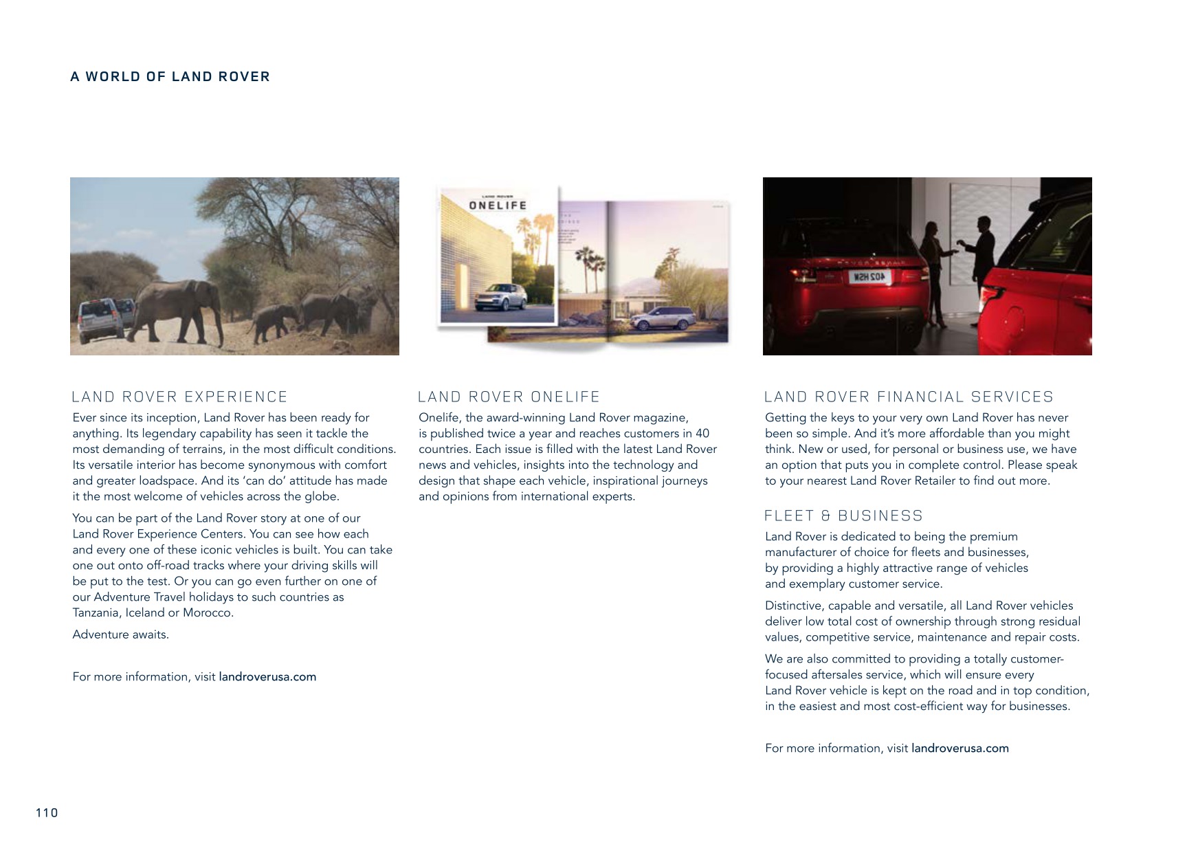 2017 Range Rover Sport Brochure Page 83